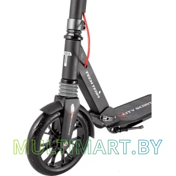 Самокат Tech Team City Scooter Disk Brake 2020 (черный/серый) картинка 2